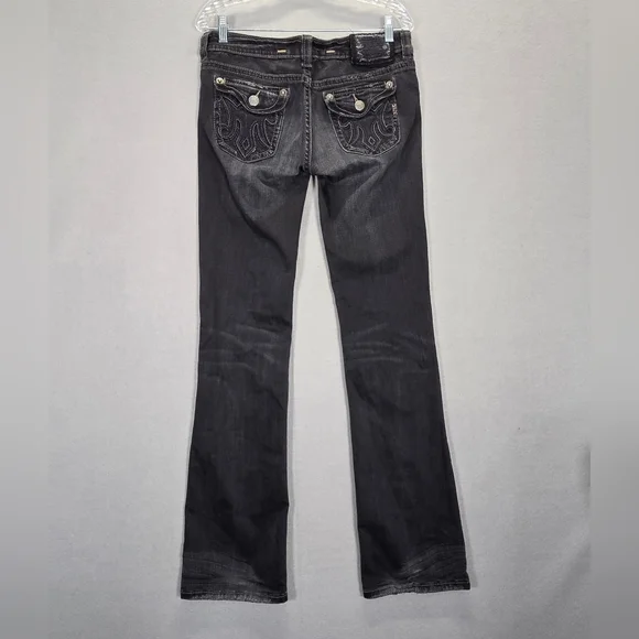 Mek Denim USA Jeans Women's 30x36(34) Oaxaca Boot Cut Flap Pocket - Picture 2 of 16
